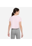 Sportswear Cropped T-Shirt Pink Foam 128/137